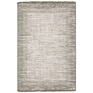 Captiv8e Designs Grimaldi Weathered Textures Beige/Black Indoor/Outdoor Rug - 1 of 4