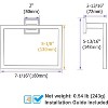 Mixxidea Square Single Towel Hook Bundle with Towel Holder, Square Towel Ring - 3 of 3
