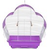Prevue Pet Products Palm Beach Teardrop Roof Bird Cage - Aqua & White - SP21003A/W - 3 of 4