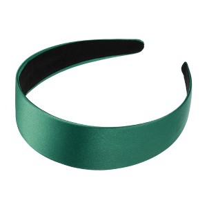 Unique Bargains Girl's Satin Headband 1.57" Wide 1 Pc - 1 of 4