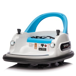 TopComfy Baby Walkers Kids Ride On Bumper Car Kids Toy Kids Fun Gift Five Point Safety Belt Two Wheel Drive for Kids, White, 25.9"*23.15"*11.42" - 1 of 4