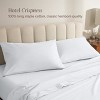 260 Thread Count Organic Cotton Percale Pillowcase Set by Bare Home - 3 of 4