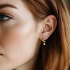 Ross-Simons Italian 10kt Yellow Gold Moon and Star Earrings - 2 of 3