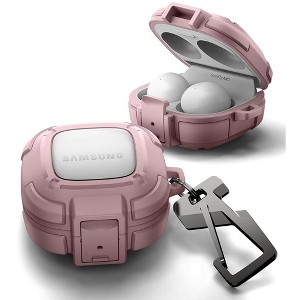 Dexnor Rugged Bumper Case for Samsung Galaxy Buds FE (2023)/Buds 2 Pro (2022)/Buds 2 (2021)/Buds Pro (2021)/Buds Live (2020) - 1 of 1