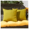 Kensington Garden 2pk 17"x17" Square Outdoor Throw Pillows - 2 of 4