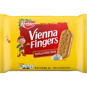 Keebler Vienna Fingers Sandwich Cookies - 14.2oz - 1 of 4