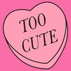 Girl's Lost Gods Too Cute Candy Heart Cropped T-Shirt - 2 of 3