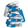 MasterPieces Real Wood Block Tumble Towers - NFL Detroit Lions - 3 of 4