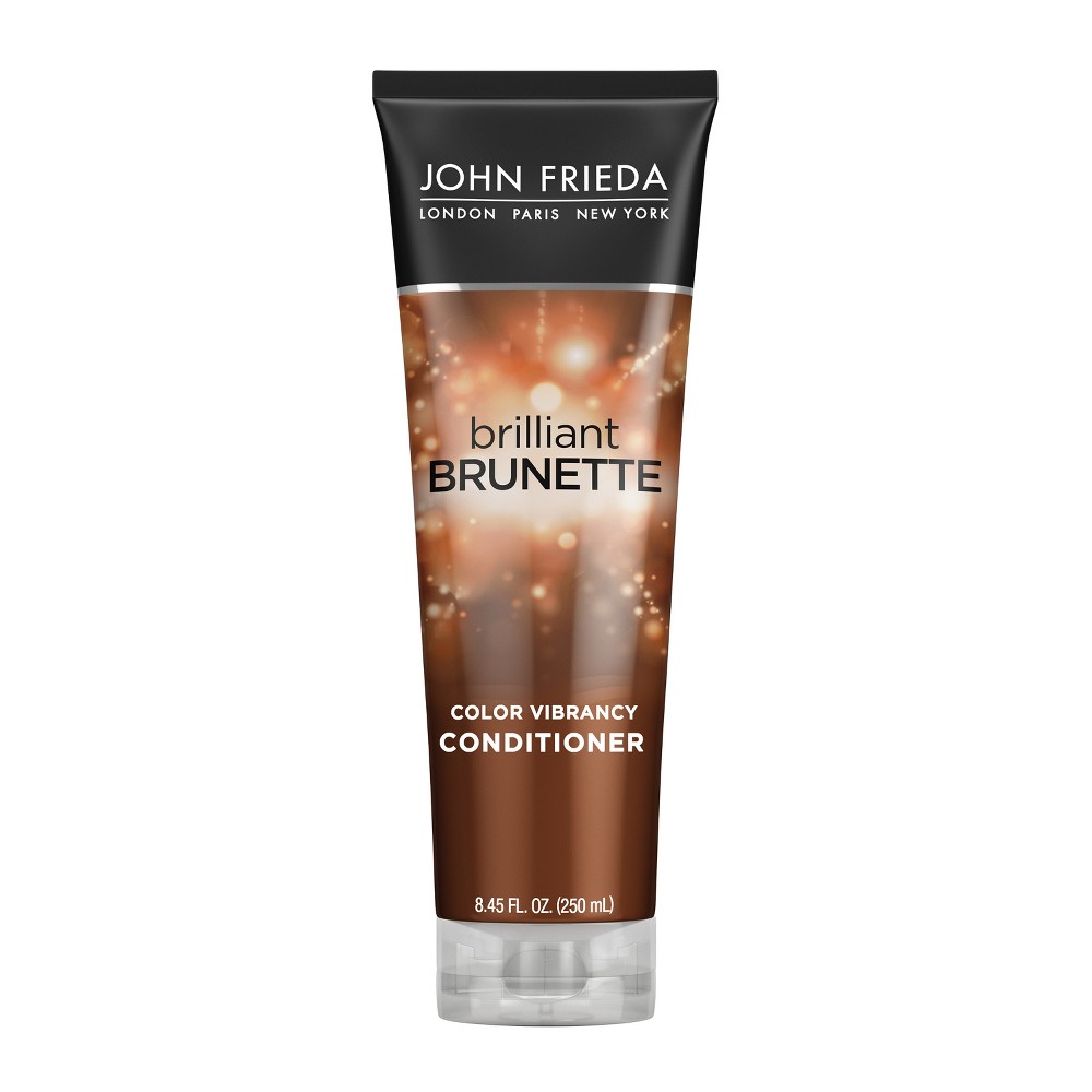 Photos - Hair Product John Frieda Brilliant Brunette Color Vibrancy Conditioner, Mult-Tone Condi 