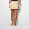 Women's Linen Side-Tie Wrap Skort - Wild Fable™ - 3 of 3
