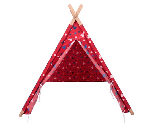 Evergreen Kids Mickey Mouse Play Tent - Red