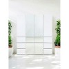 HomeStock Elise Modular Wood Closet System with Mirror in White - 2 of 4