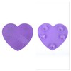 Unique Bargains Heart-shaped Makeup Sponge Brush Cleaner 1 Pc - 4 of 4