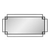 Howard Elliott 43"x26" Contessa Open Work Framed Wall Mirror: Modern Novelty Shape, No Assembly, Glass Frame - 3 of 4