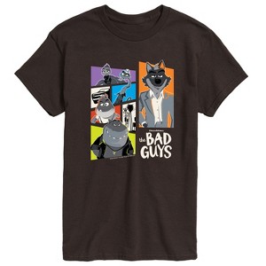 Men's - The Bad Guys - Mr. Wolf and Friends Collage Short Sleeve Graphic T-Shirt - 1 of 3