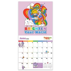 TF Publishing 13.5"x14.5" 2026 Rainbow Brite Wall Calendar - 1 of 4