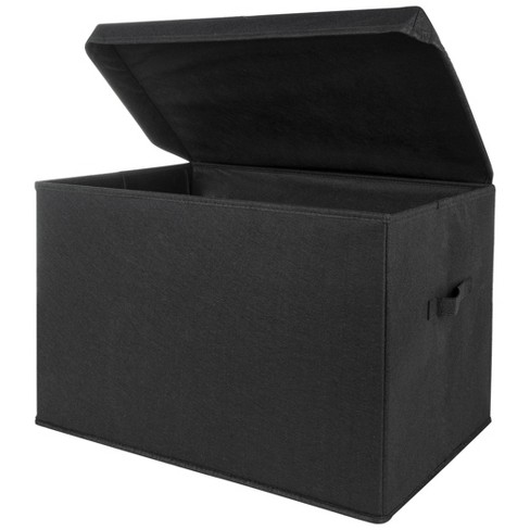 Toy chest store black