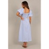 Petal and Pup Womens Clo Puff Sleeve Maxi Dress - 4 of 4