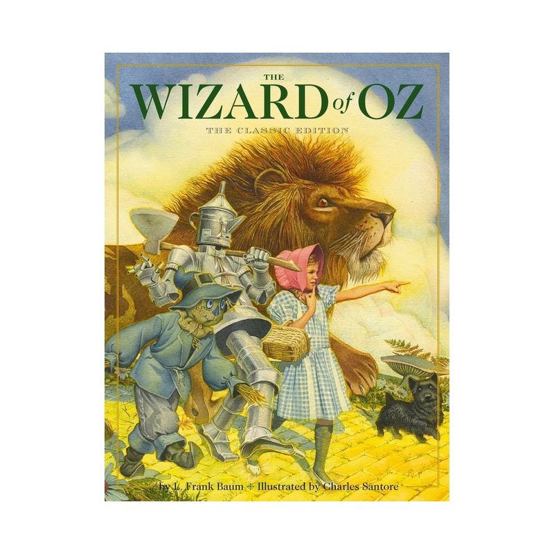 The Wizard of Oz Hardcover - (Charles Santore Children's Classics) Abridged by  L Frank Baum, 1 of 2
