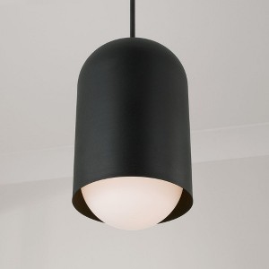 Capital Lighting Dolby 1 - Light Pendant in  Black Iron - 1 of 4