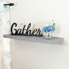 Floating Shelf for Wall Rustic Slate Concrete Finish - 2 of 4