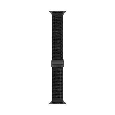 Fossil Stainless Steel Mesh Band For Apple Watch 42 44 45mm