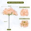 Unique Bargains Wedding Centerpieces Decoration Silk Artificial Hydrangea Flowers - 2 of 4