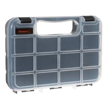 Fleming Supply 627102NBS Storage and Toolbox, Organizer Utility Box, 4