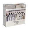 Racxily (120 PACK) Non-Slip Velvet Adult Clothing Hangers, 30 Pack, Black, Space Saving - 4 of 4