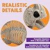 Joyfy 2 PCS 9.5 Halloween Poseable Fish Skeleton with Posable Joints for Yard Patio Lawn Garden Decorations, Halloween Party Favors Props - 4 of 4