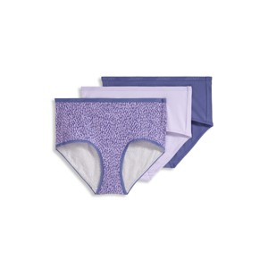 Jockey Women's Organic Cotton Stretch Logo Modern Brief - 3 Pack - 1 of 4