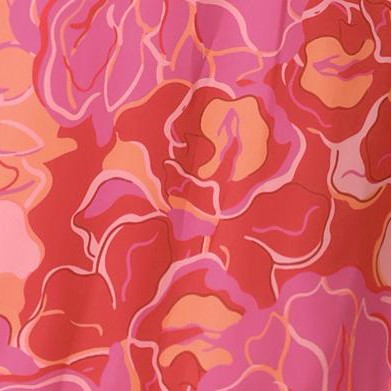 hot pink-floral