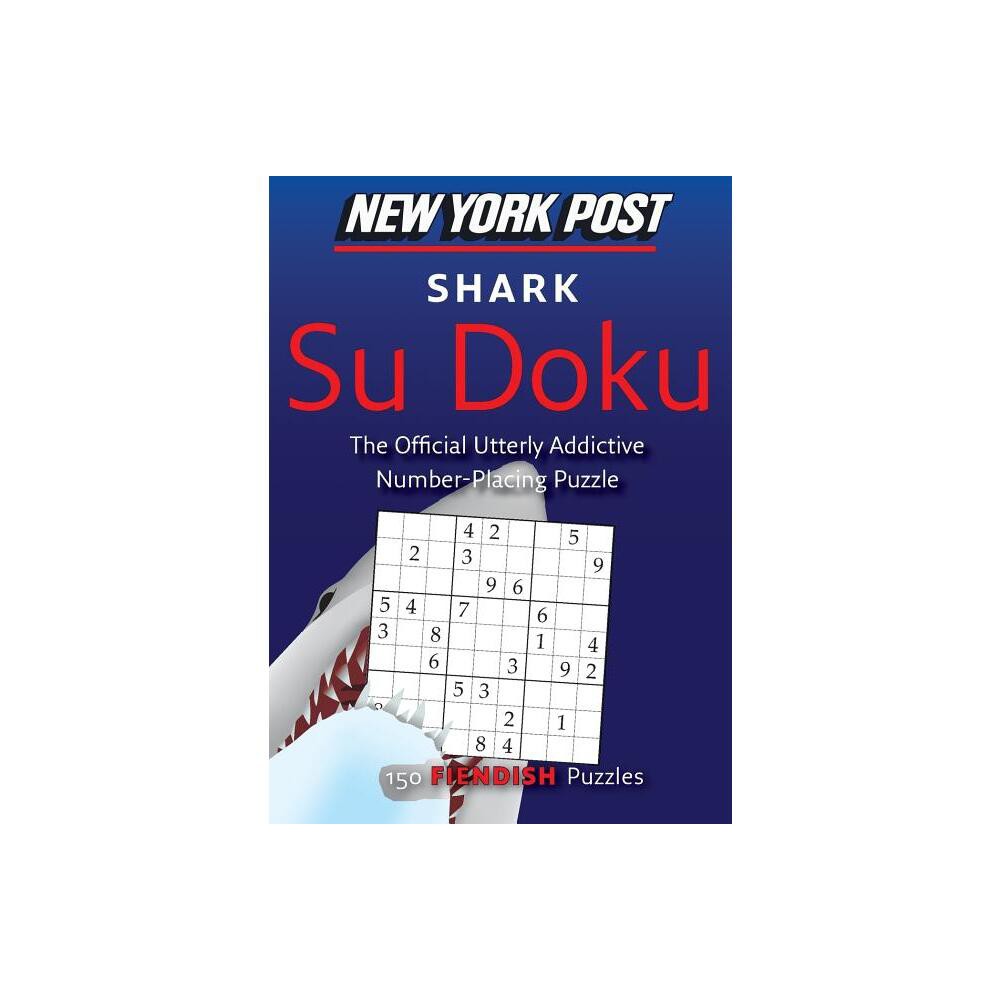 New York Post Shark Su Doku - (Paperback)