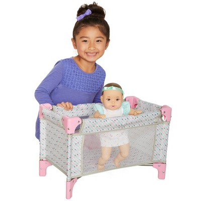 perfectly cute folding crib