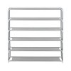 J&V TEXTILES 6-Tier Shoe Storage and Organizer Rack Gray - 3 of 4