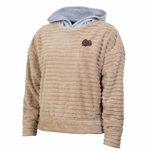 NCAA Montana Grizzlies Women's Oatmeal Fashion Hooded Sweatshirt - 1 of 3