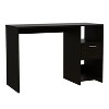 NicBex Home Office Desk 43.3" W Modern Writing Desk with 2 Open Shelves, 1 Storage Drawer and Wooden Frame for Office, Study, Living Room - 4 of 4