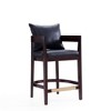 Set of 2 Ritz Upholstered Beech Wood Counter Height Barstools - Manhattan Comfort - 3 of 4