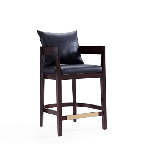 Ritz Beech Wood Counter Height Barstool - Manhattan Comfort - image 1 of 4