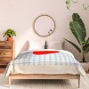 Deny Designs Rosebud Studio Strawberry Sunshine Comforter Bedding Set Blue - 3 of 4