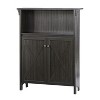 Saint Birch Hawksbury Storage Cabinet with Open Shelf , Espresso - 2 of 4