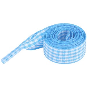 INSPIRE CHIC Polyester Fashion Shoelace 0.6 Inch 2 Pairs - 1 of 4