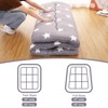 COZONY Floral Floor Mattress Rustic Japanese Style Futon with Grey Star Design, Twin Size Play Mat for Kids - 4 of 4
