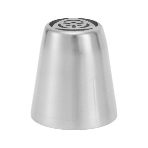 Unique Bargains Piping Tip 304 Stainless Steel Silver Tone 0.98"x1.46"x1.65" 1 Pcs - 1 of 3