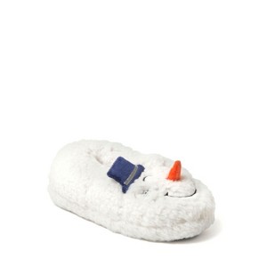 Dearfoams Kid's Emery Critter Closed Back Animal Slipper - 1 of 4