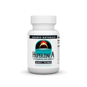 Huperzine A 100mcg by Source Naturals, Inc.  -  120 Tablet - 1 of 3