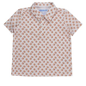 RuggedButts Toddler Boys Knit Short Sleeve Performance Polo - 1 of 4