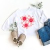 The Juniper Shop Hippy Flower Valentine Youth Long Sleeve Tee - 2 of 3