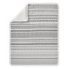Sweet Jojo Designs Boy or Girl Gender Neutral Baby Crib Bedding Set - Boho Jacquard Grey and White 4pc - 3 of 4