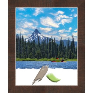 Amanti Art Wildwood Brown Narrow Picture Frame - 1 of 4